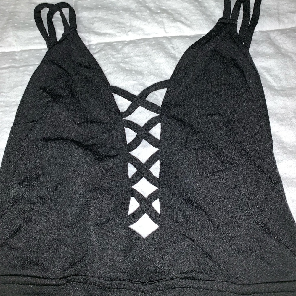 Top Shop black romper